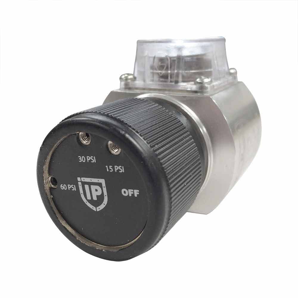 Interstate Pneumatics WRCO2L CO2 Regulator Aluminum Body 0-60 PSI with 3 Preset Settings 15PSI, 30PSI & 60PSI