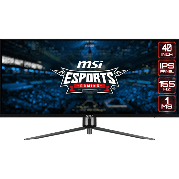 MSI 40" IPS UWQHD Gaming Monitor, 155Hz, 1ms, MAG401QR