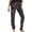 C-Black552, variant on Boho Pants For Women Floral Printed Elastic Waist Lightweight Ankle-Tied Pants Summer Bohemian Beach Vacation Clothes Soft Trousers