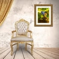 thumbnail image 3 of Grayscale 19x24 Gold Ornate Wood Framed with Double Matting Museum Art Print Titled - Waking Wildflowers I, 3 of 4