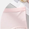 thumbnail image 4 of Posijego Plus Size Underwear for Women High Waist Panties Lace Trim Breathable Lightweight Soft Stretch Briefs, 4 of 9