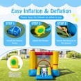 thumbnail image 4 of Costway Inflatable Bouncer Kids Bounce House Jumping Castle Slide with 550W Blower, 4 of 9