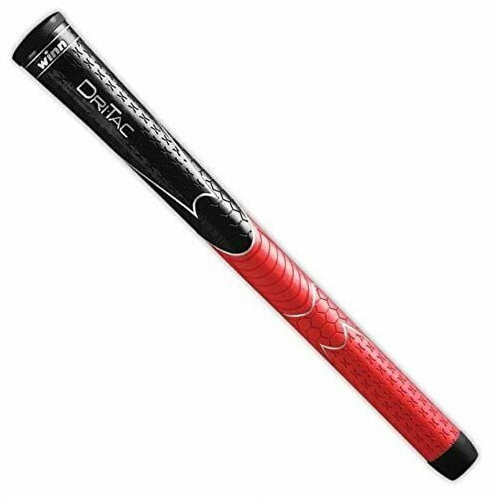 Winn Grips Dri-Tac 13 Piece Standard size Black/Red Golf Grip Bundle
