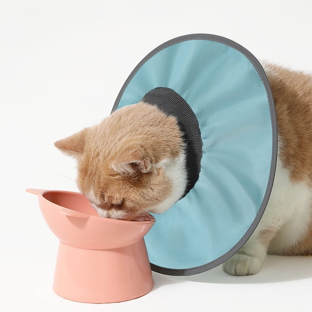 Pet Recovery Collar Soft Adjustable Anti Lick Collar Comfortable Protective Cone Alternative, Lightweight Flexible Non Restrictive Recovery Wear, For Post Surgery Healing for Dogs Cats