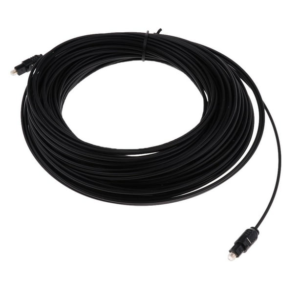 Cable de audio digital óptico de fibra óptica macho a macho 30 millones