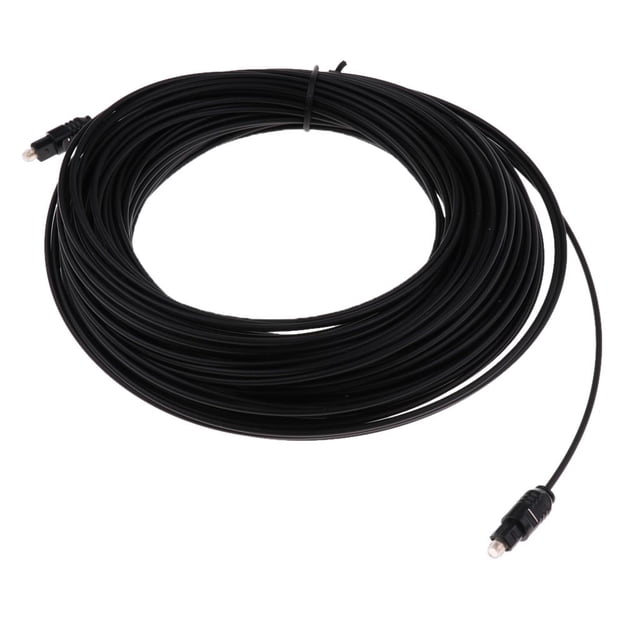 Cable de audio digital óptico de fibra óptica macho a macho 30 millones
