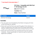 thumbnail image 2 of PCV Hose - Compatible with 2004 Ford F-150 Heritage 4.6L V8, 2 of 2