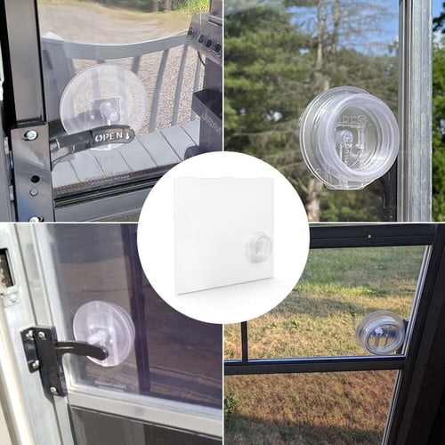 For RVs Replacement RV Screen Door Slider Panel with Push-Down Knob Opener