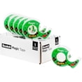 thumbnail image 1 of Cinta adhesiva Scotch Magic Tape invisible, material de oficina para el hogar y material escolar para la universidad y las aulas, 6 rollos con 6 dispensadores, 1 of 4