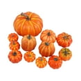 thumbnail image 2 of 12 Calabazas Decorativas perfecl Artificiales para Manualidades de Espuma, 2 of 8