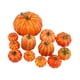 thumbnail image 2 of 12 piezas de calabazas artificiales, calabazas decorativas, accesorios de fotografía naranjas, calabazas de realistas para otoño, Acción de, 2 of 8