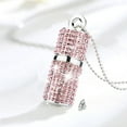 thumbnail image 7 of KEXIN 64GB USB Flash Drive 2.0, Crystal Bling Rhinestone Memory Stick, 1.8" x 0.7" Thumb Drive, Pink, 7 of 7