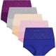 thumbnail image 1 of CHAO Paquete de 5 bragas de algodón de cintura alta para mujer, ropa interior con control de barriga, recuperación de cesárea, bragas elásticas suaves, calzoncillos medianos, 1 of 5