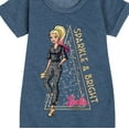 thumbnail image 3 of Barbie by Mattel Sparkle And Bright Fleece Dress (Girl's), Size 3T, Toddler & Youth, 3 of 5