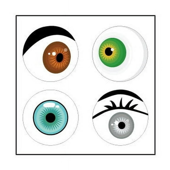 SHAPES ETC. Incentive Stickers - Wiggly Eyes