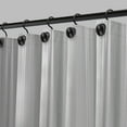 thumbnail image 1 of Cortina de baño Acento Dots 183x183 cm con ojales negros, dobladillo magnetico y tacto suave, Transparente, 1 of 7