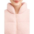 thumbnail image 5 of Pink Platinum Juniors' Teddy Puffer Jacket, 5 of 5