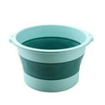 thumbnail image 3 of Foot Soaking Bucket Plastic Foldable Compact for Aromatherapy Stress Relief Home Travel, 3 of 4