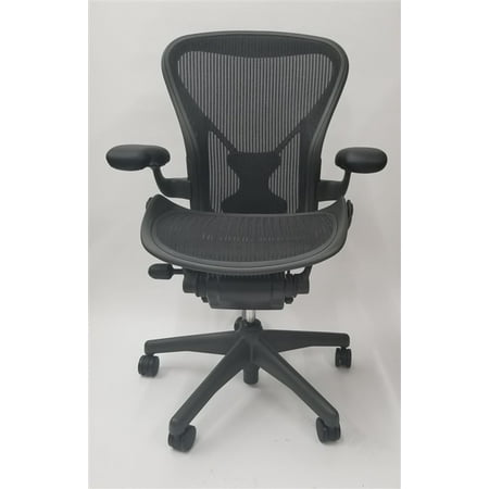 Herman Miller Aeron Chair Size B (or C) Basic Model With Posturefit, Executive Office