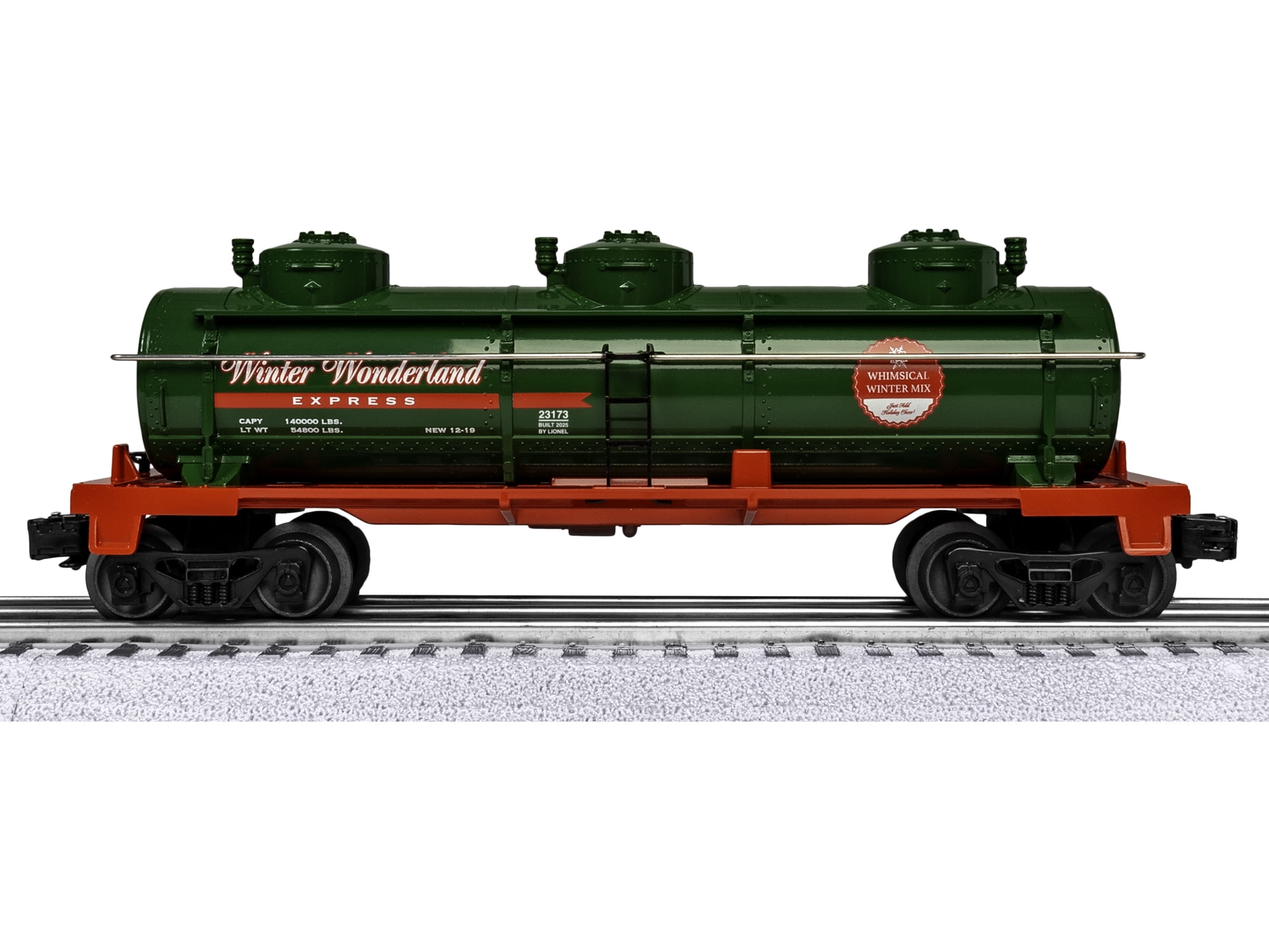 Lionel Winter Wonderland LionChief Bluetooth Train Set O Gauge Ages 14+