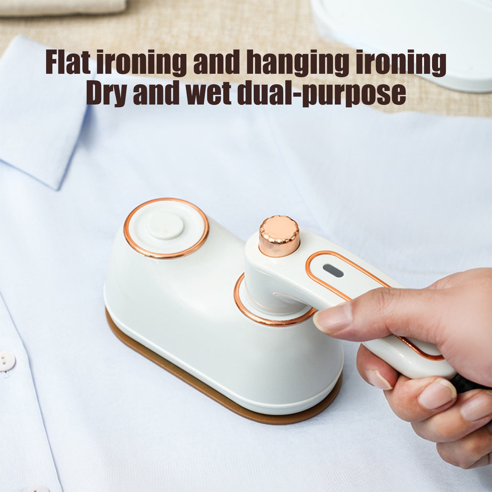 Compact Household Iron,Wet And Dry Function Iron,Portable Handheld Iron,Hanging Foldable Iron,Travel Iron,Steamer Iron,Lightweight Iron,Quick Heating Iron,Multi Fabric Iron
