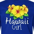 thumbnail image 4 of Inktastic Hawaii Girl Hibiscus Flowers Long Sleeve Youth T-Shirt, 4 of 5