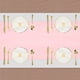 thumbnail image 3 of Camino de mesa de gasa rosa 27.5" x 118" Camino de mesa ligero y elegante Camino de mesa romántico y transparente, 3 of 7