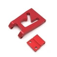thumbnail image 1 of ZheElen Métal Arrière Plaque de Queue Télécommande 1:12 Mise à Niveau Modification Queue Réparation Pièce de Rechange pour Wltoys 124016 124018 Rouge, 1 of 7