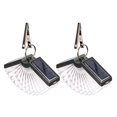 thumbnail image 1 of 2pcs Luz de inundación 3 modos de luz Sensor inteligente IP65 Solar impermeable (luz cálida), 1 of 9