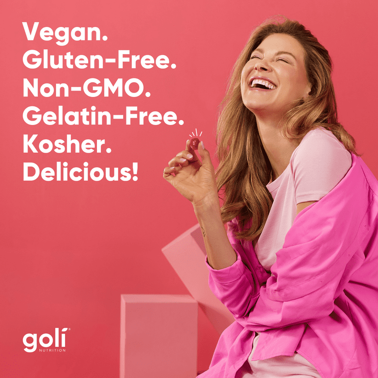 Goli Nutrition Women's Complete Multi Gummies with Biotin, 60 Count