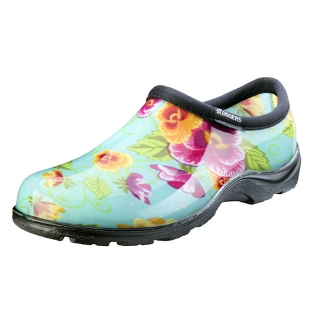 Sloggers Women's Waterproof Comfort Shoes - Turquoise Pansy