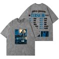 thumbnail image 1 of Haiden Henderson The Tension Tour Vintage Wash Camisetas Mujeres Hombres Algodón Camiseta de manga corta,2,XXL, 1 of 5