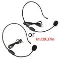 thumbnail image 4 of lanema 1/8" (3.5mm) Headset Microphone for Cellphone Voice Amplifier Broadcasting, 4 of 13