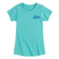 thumbnail image 2 of Barbie - Ken Emotion Grid - Girls Fitted Short Sleeve Graphic T-Shirt, 2 of 5