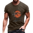 thumbnail image 1 of Xdzjlr Mens T-Shirt Vacation 3D Digital Printing Fit Loose Men Shirts Summer,Xxxxxl, 1 of 3