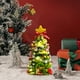 thumbnail image 5 of Árboles Decorativos De Plástico Árbol de Navidad pequeño iluminado de 25 cm con 20 conos LED Rkxzt, 5 of 7