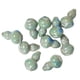 thumbnail image 1 of 10 paquetes de cuentas espaciadoras de cerámica BLESIY color verde 31x22mm, 1 of 6