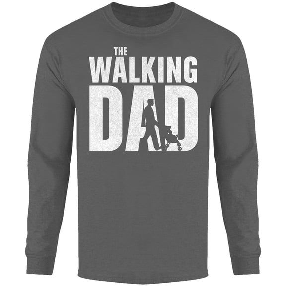 Men The Walking DAD Long Sleeve Shirt