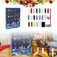 thumbnail image 2 of Christmas Countdown Blind Calendar with 24 Stone Boxes - Festive Holiday Decoration for Family and Home, 2 of 8