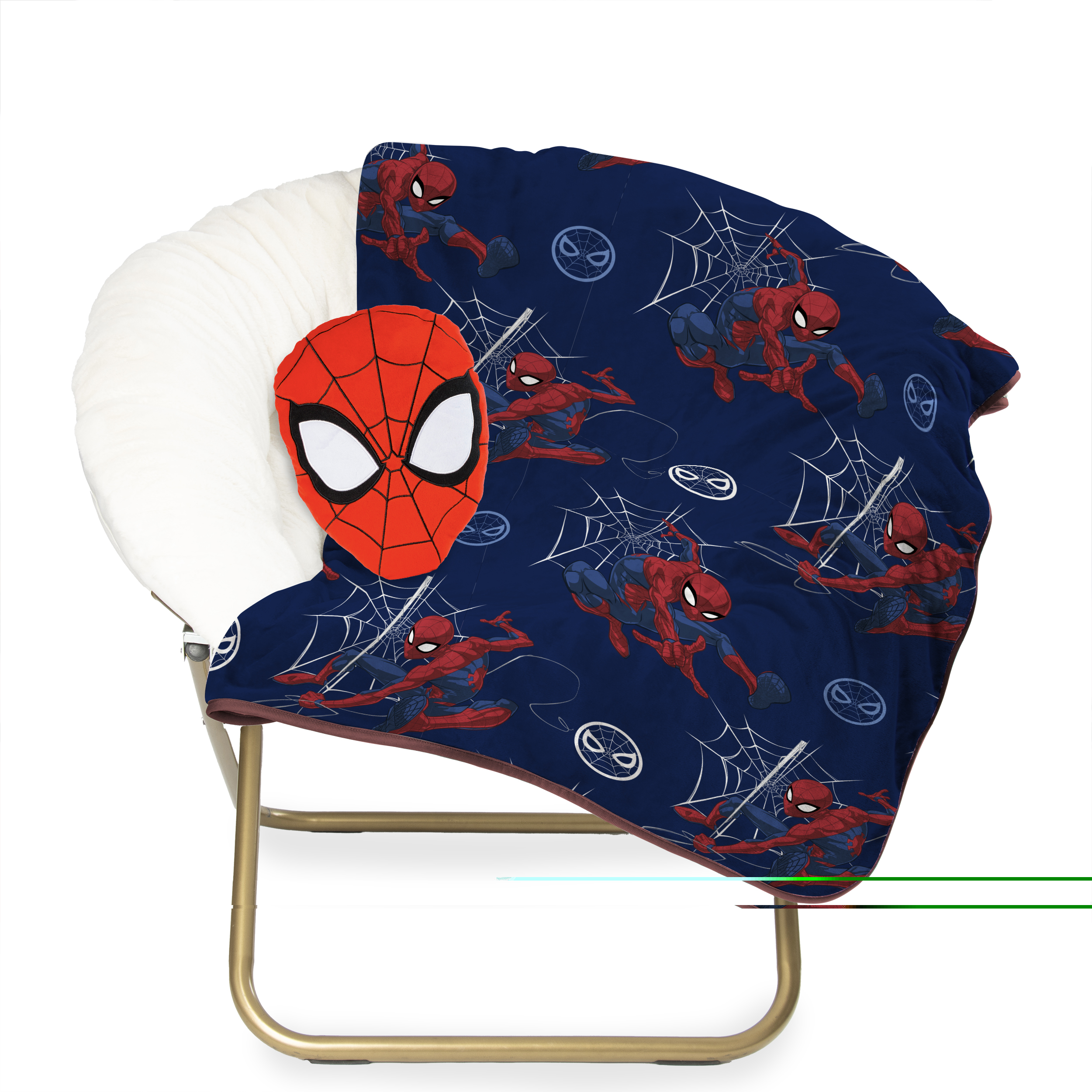 thumbnail image 5 of Spider-Man Ensemble d'Oreiller Nogginz et Couverture de Voyage, 5 of 5