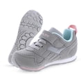 thumbnail image 1 of Zapatos TSUKIHOSHI Racer para bebés y niños pequeños, gris/rosa, 3.5 bebés, 1 of 6