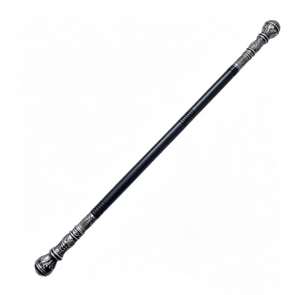 Halloween Scepter Staff Prop, 31.89 Inch Magical Wand for Masquerade Performance, Party Dress Up Accessory White