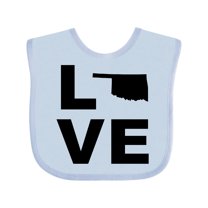 Inktastic Love Oklahoma Boys or Girls Baby Bib