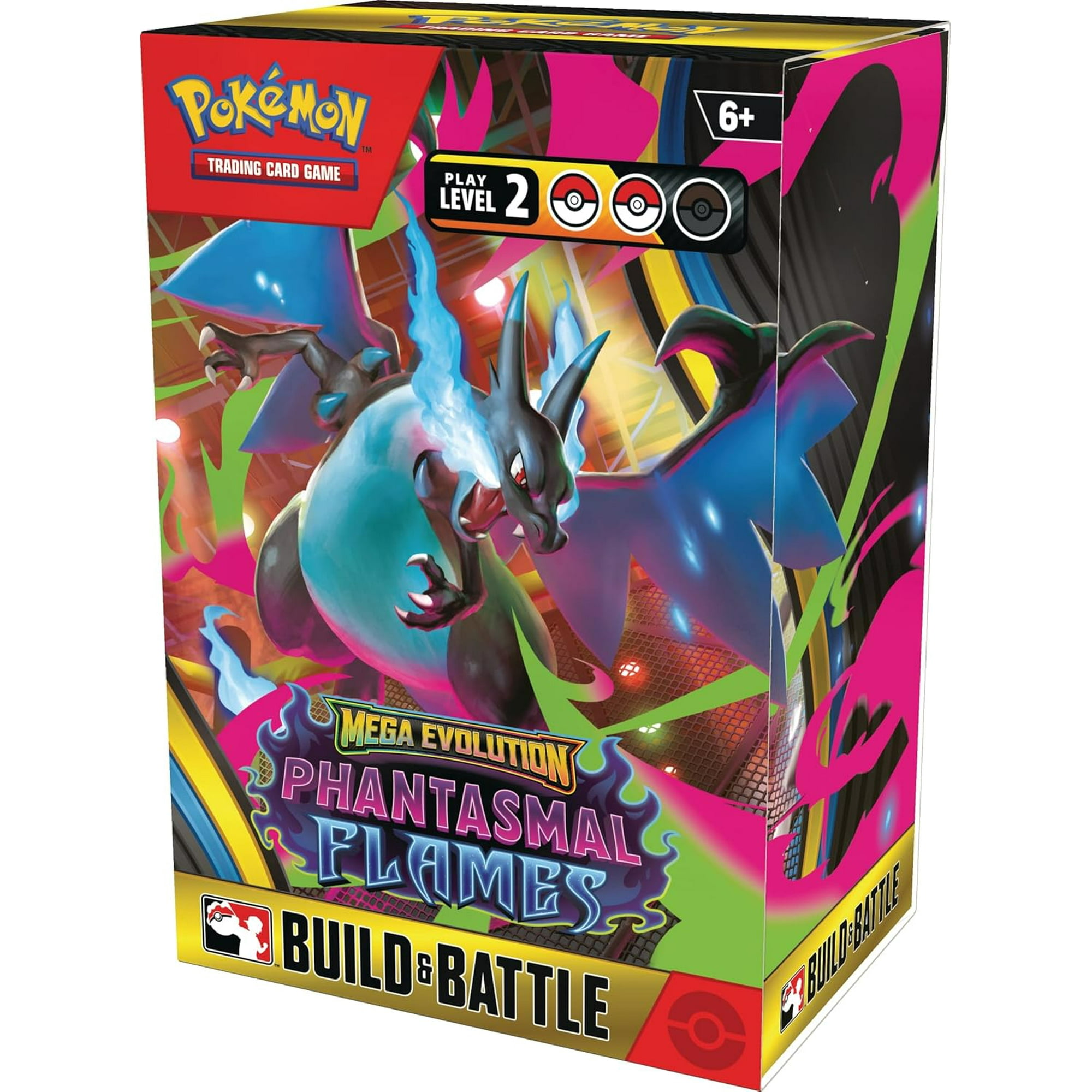 MEGA EVOLUTION PHANTASMAL FLAMES ボックス Pokemon TCG: Mega Evolution - Phantasmal Flames Build & Battle Box