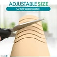 thumbnail image 3 of Shoolex ToeLuxe Amputee Toe Filler, Soft PU Foam Partial Foot Amputation Insert, Customizable Reusable, Men Women, Small and Large, 3 of 6