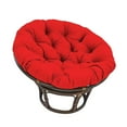 thumbnail image 2 of Cojines para sillas tipo cesta colgantes perfecl 60 cm x 60 cm Rojo, 2 of 8