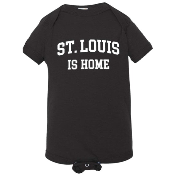 PleaseMeTeesâ„¢ Baby Saint ST Louis Is Home Born In From HQ Jumpsuit