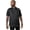 Black, variant on Men's Arcadia Chef Coat, Grey, Large