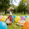 thumbnail image 4 of ZLKMQM 4 Pcs/Set Mexican Porch Goose Outfits, 23" Lawn Goose Statue Clothes Costume for Cinco De Mayo, Garden Goose Clothes Mexican Sombrero with Bandana Scarf Beard Glasses for Patio Yard Decoration, 4 of 6