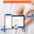 thumbnail image 4 of LOOKEE® BabyO2™ Baby Oxygen Monitor with Audio Alarm and App Notification | Track Oxygen Level, Heart Rate and Movement | Designed for 0-3 Years Old, 4 of 8